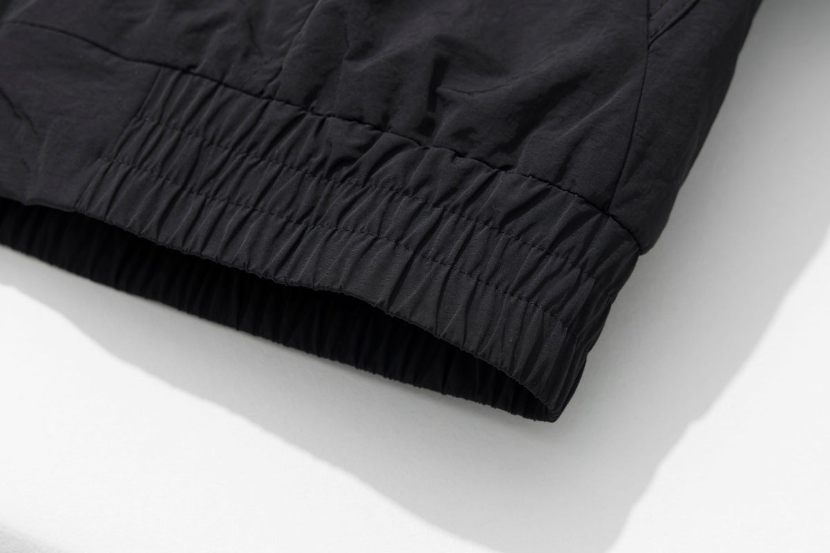 Padded Bomber Jacket with Faux Fur Hood Trim – Men's Winter Coat