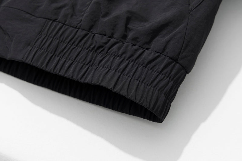 Padded Bomber Jacket with Faux Fur Hood Trim – Men's Winter Coat