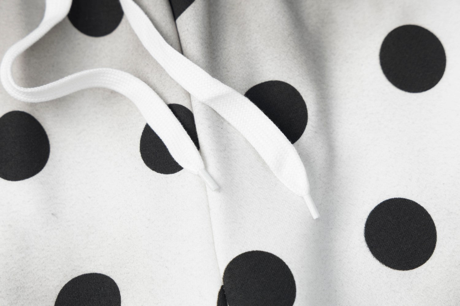 Pantalon de survêtement large à pois – Coupe décontractée délavée à l’acide