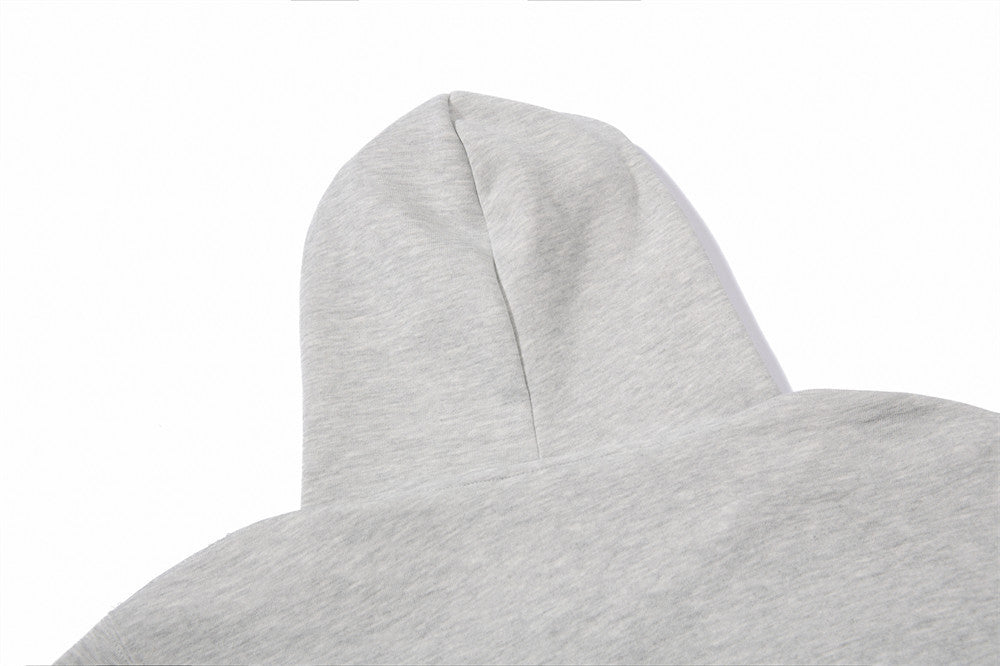 Oversized Zip-Up Hoodie Men – Rope Lace Detail Wide-Leg Sweatpants Set