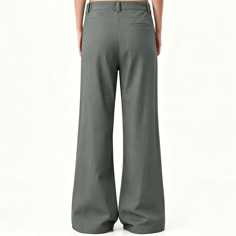 Men's Flare Wide-Leg Trousers – Bell Bottom Casual Pants