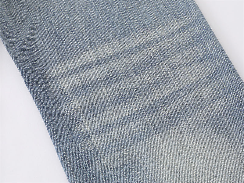 Wide-Leg Baggy Jeans – Men's Light Blue Vintage Washed Straight Denim