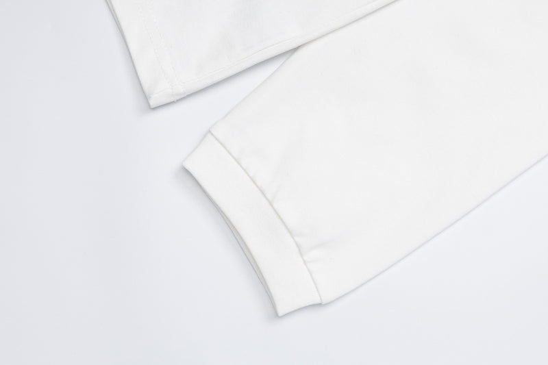 T-shirt manches longues à imprimé lettres gothiques – Col rond streetwear américain vintage