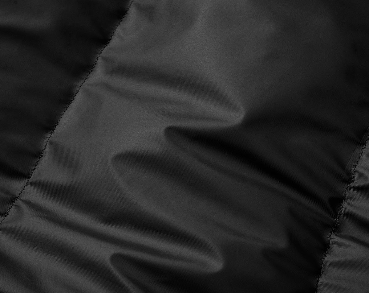 Veste matelassée courte à col montant, blouson bomber