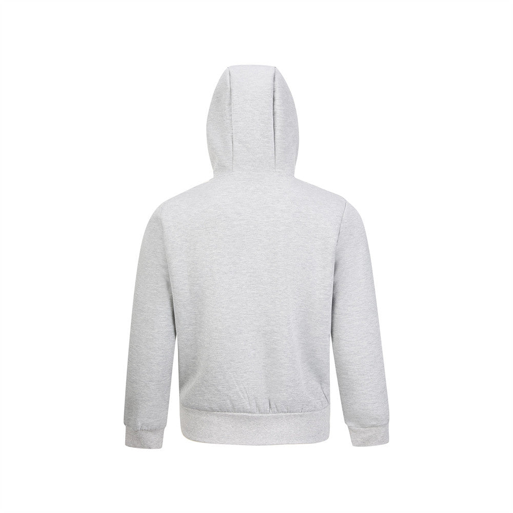 Zip Up Graphic Hoodie – MAKE MYSELF ENJOY Eagle Print Streetwear Sweatshirt