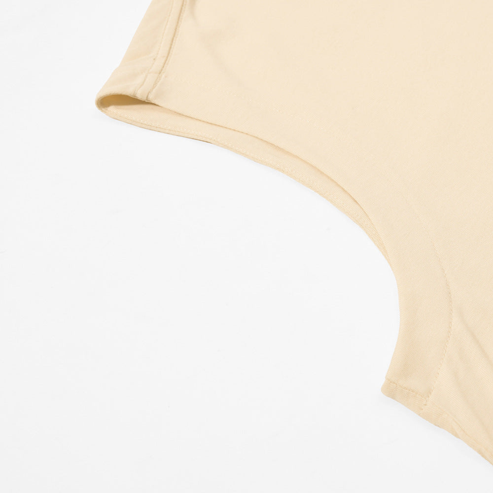 Graphic Print Sleeveless Tank Top – Oversized Fit, Round Neck, Wander Ruseless