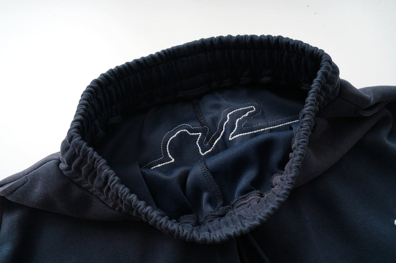 Sweatpants mit weitem Bein, Retro-Grafikpatch und geradem Schnitt