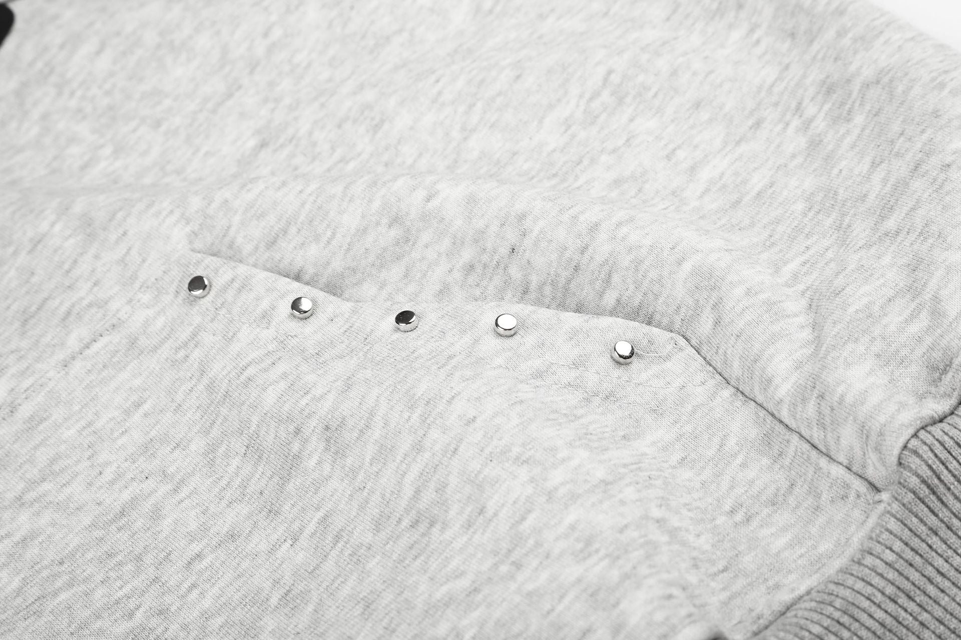 Zip-Up Hoodie Vintage Washed Rhinestone Rivet Graphic Oversized Cardigan