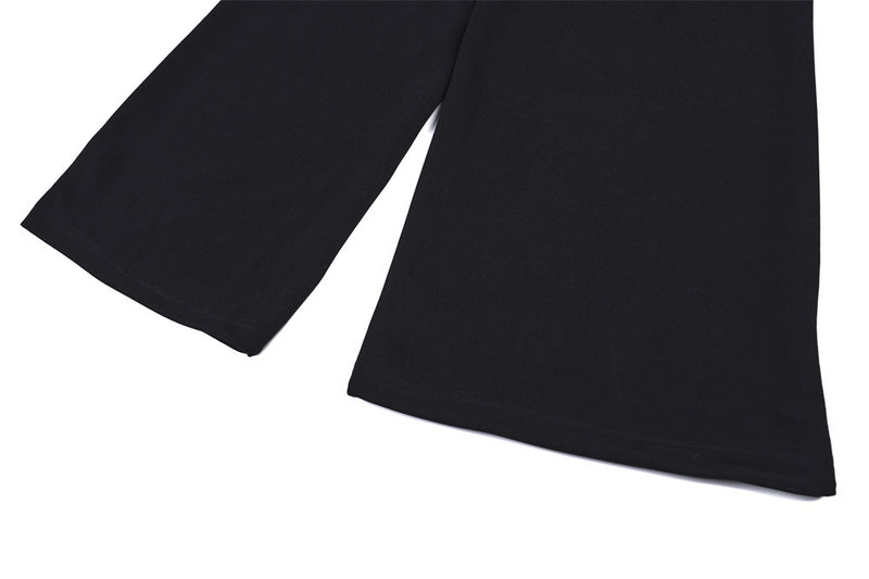 Grim Reaper Embroidered Baggy Sweatpants – Wide Leg Hip-Hop Street Pants