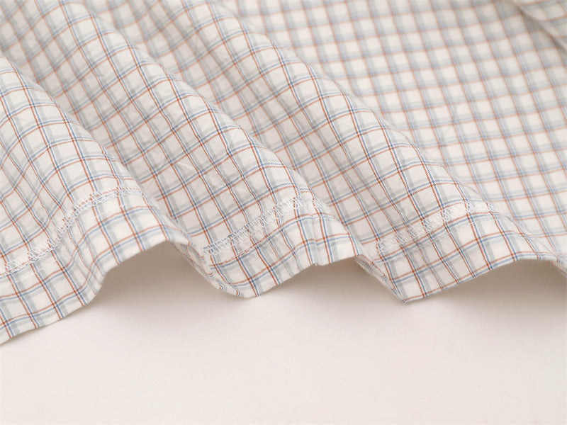 Plaid Long Sleeve Shirt – Graphic Print Oversized Fit