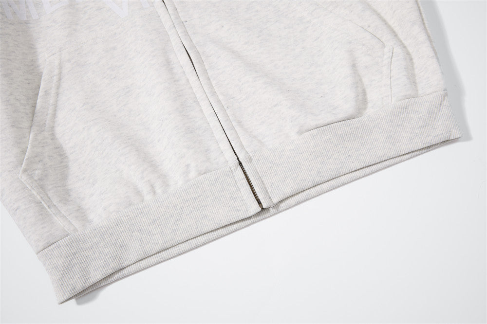 American Vintage Graphic Zip-Up Hoodie – Oversized Street Style