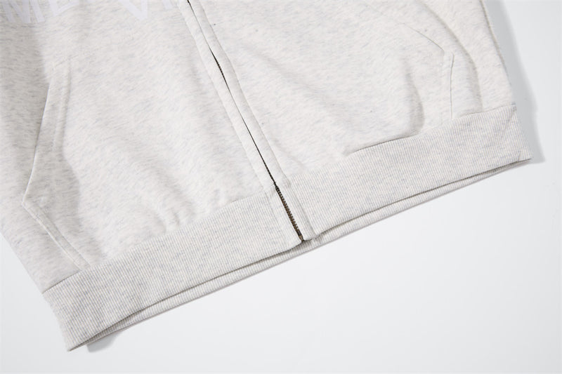 American Vintage Graphic Zip-Up Hoodie – Oversized Street Style