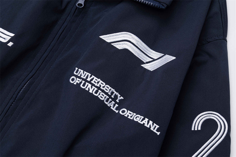 Zip Up Jacket Men – F1 Racing Graphic Oversized Bomber Jacket