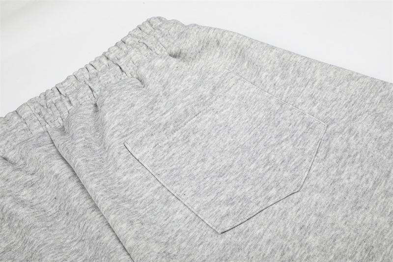 Wide-Leg-Sweathose mit Stern-Grafik und dreifachen Streifen-Details