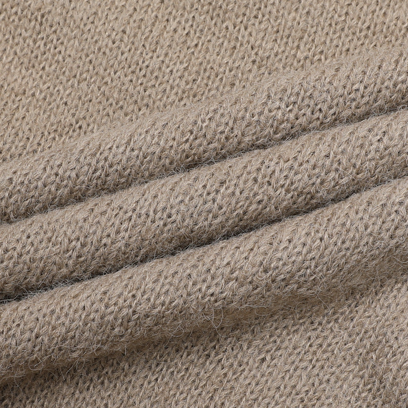 Eagle Cross Graphic Knit Sweater – Vintage American Henley Pullover
