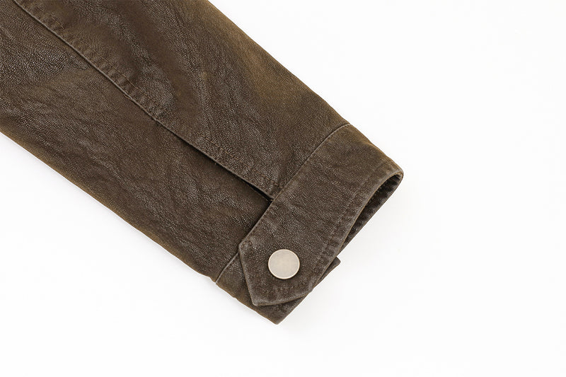 Cropped Moto Biker Jacket – Asymmetric Zip PU Leather Rider Coat