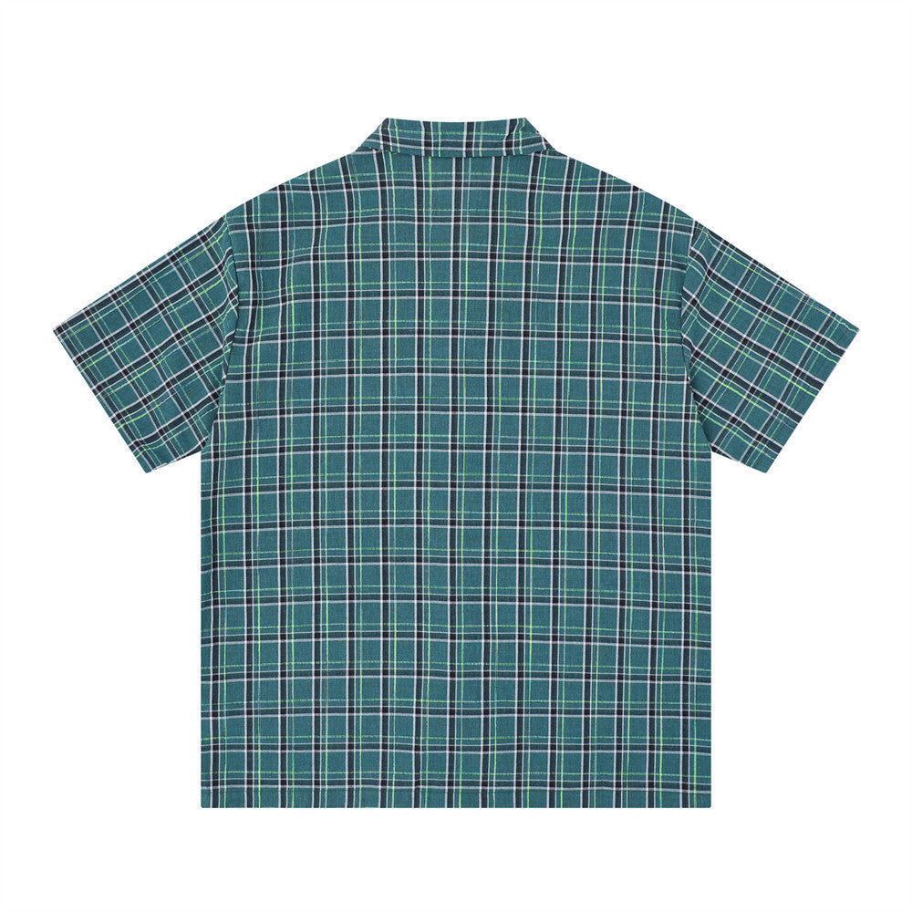 No Chains No Limits Plaid Short Sleeve Shirt – Relaxed Fit Button-Up