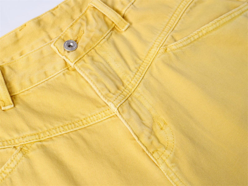 Baggy-Denimshorts für Herren – gewaschene Carpenter-Style-Jeansshorts für Streetwear