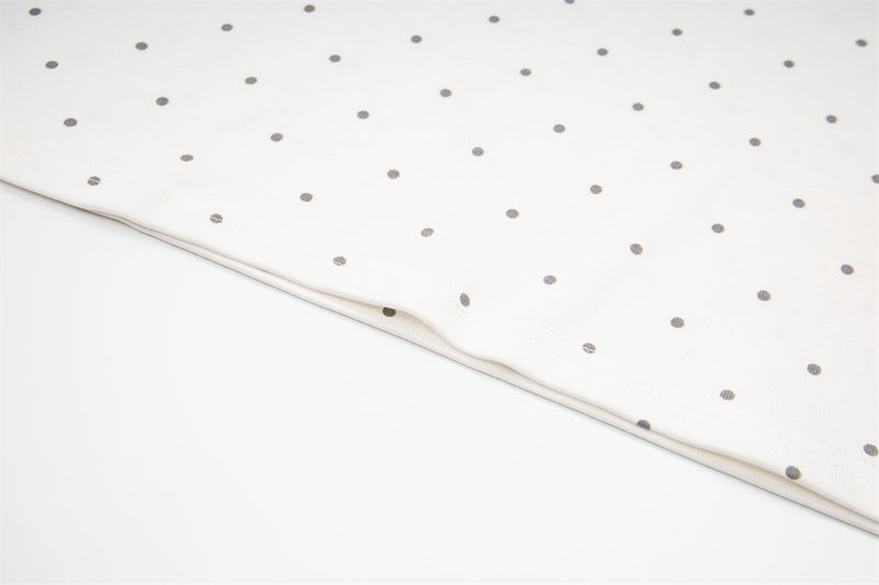 Polka Dot Star Graphic Oversized T-Shirt | Streetwear Crew Neck Tee