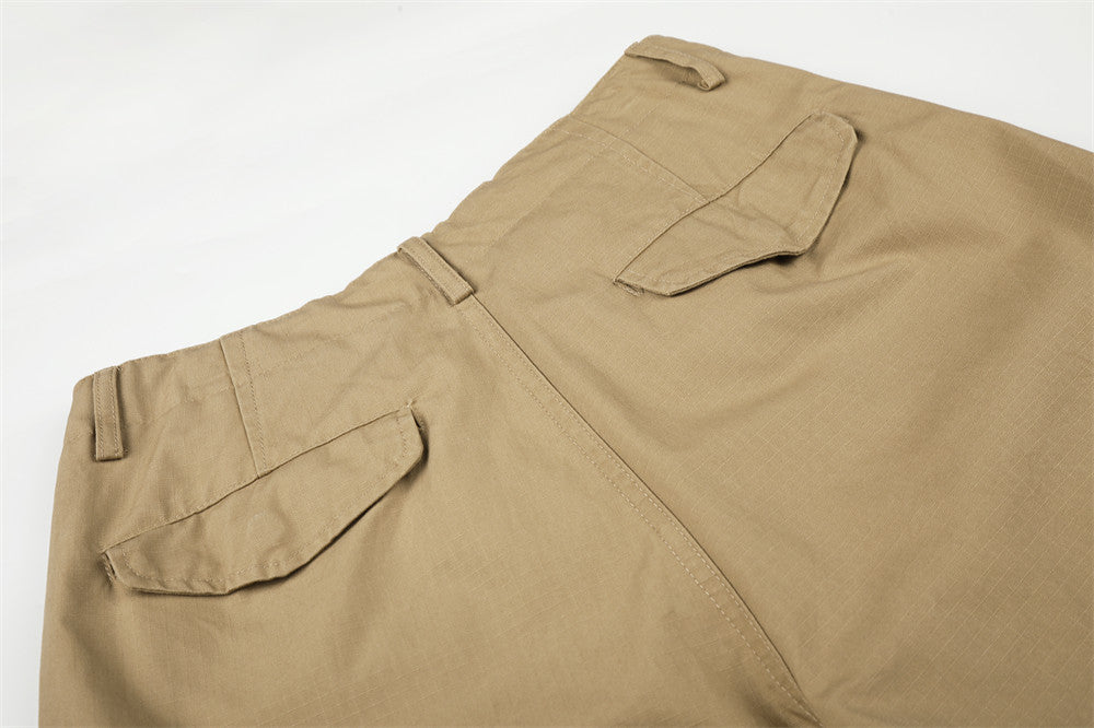 Pantalon cargo wide leg homme – Coupe ample, poches multiples et jambe droite