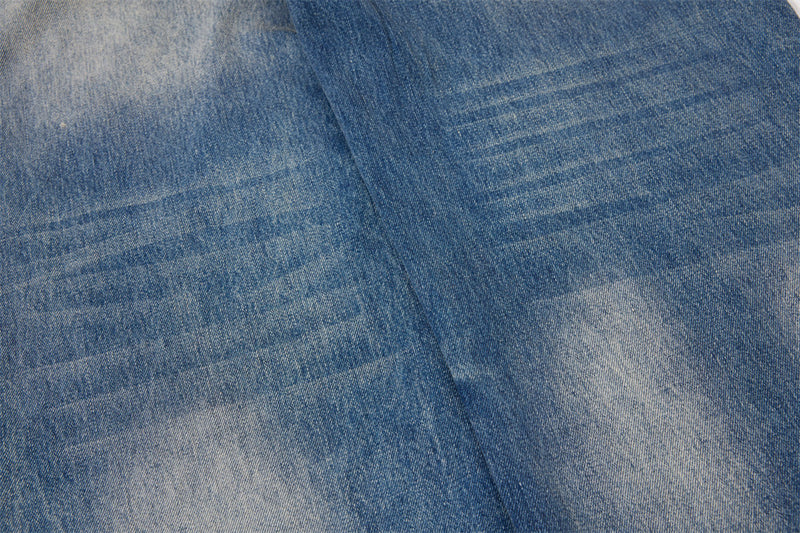 Vaqueros azules para hombre – Pantalón vaquero recto vintage lavado, de pierna ancha y corte baggy