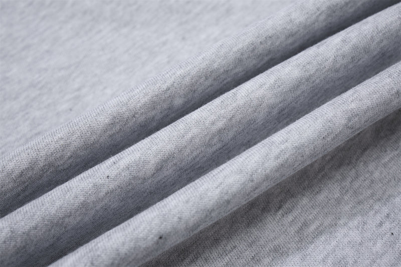 Wide-Leg-Sweathose mit Umschlagbund und Bindegürtel