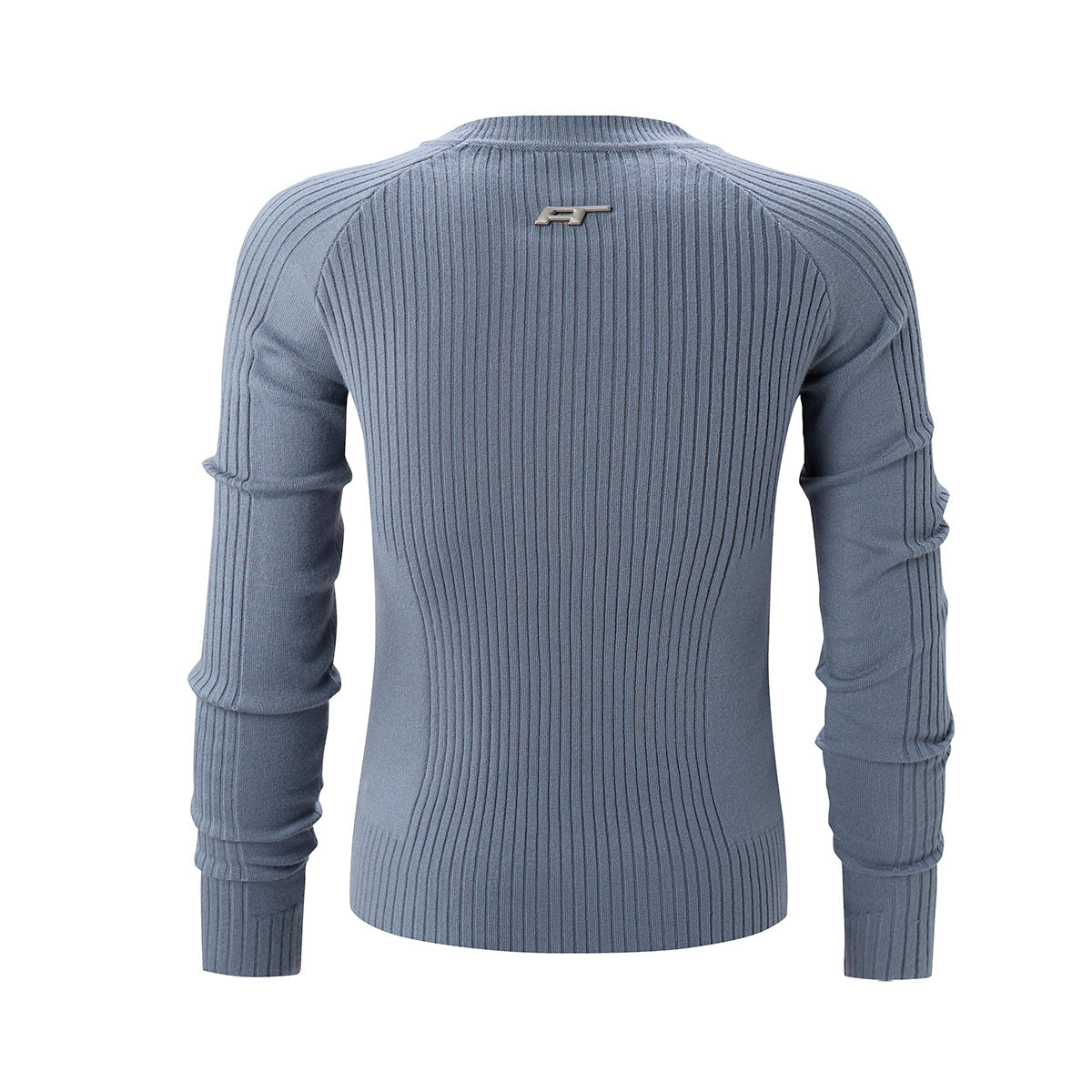 Men's Slim-Fit Ribbed Knit Crewneck Sweater