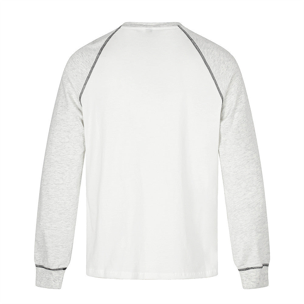 Men's Long Sleeve Tee Shirts – Number 23 Mesh Graphic Raglan Top