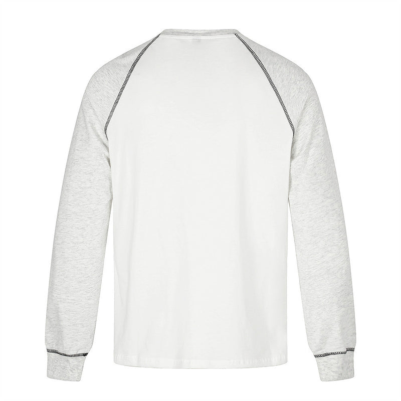 Men's Long Sleeve Tee Shirts – Number 23 Mesh Graphic Raglan Top