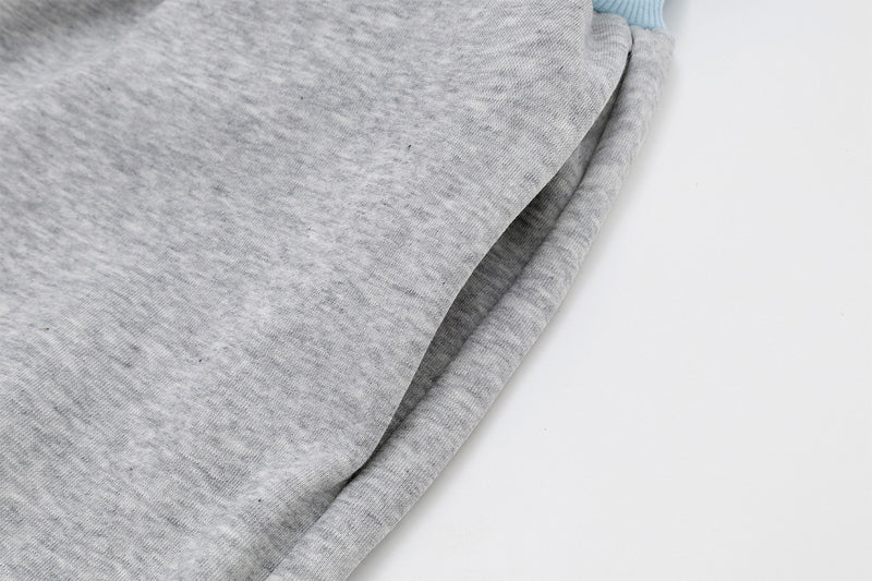 Damen-Cargohose im Baggy-Schnitt mit weitem Bein – Jogginghose mit geschwungenen Nahtdetails