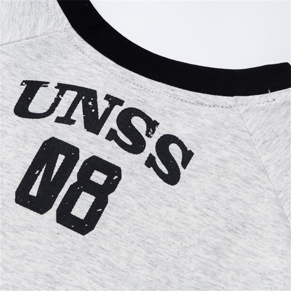 Maillot de soccer homme à manches longues et col en V avec écussons
