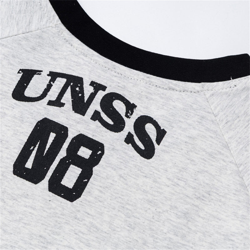 Maillot de soccer homme à manches longues et col en V avec écussons