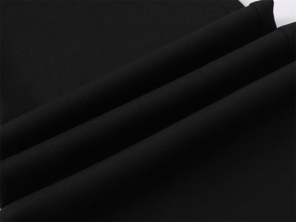 Pantalon de jogging flare wide leg homme avec imprimé script et taille élastique