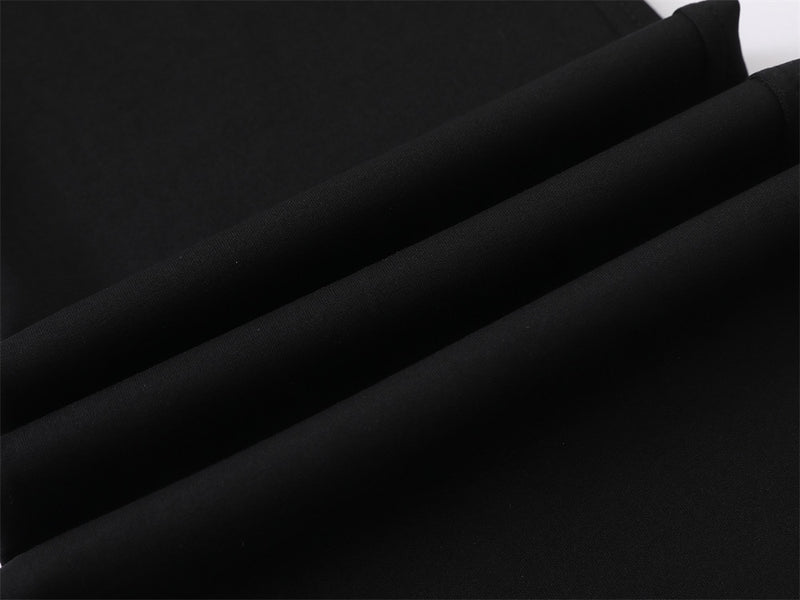 Pantalon de jogging flare wide leg homme avec imprimé script et taille élastique
