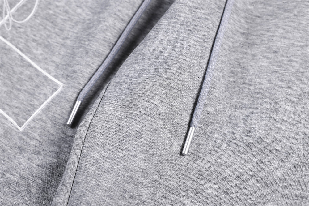 Wide-Leg Sweatpants with Cross Script Graphic Print
