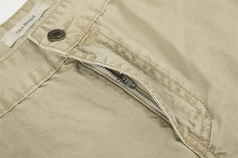 Wide-Leg Cargo Pants with Deconstructed Patchwork Seam Detail