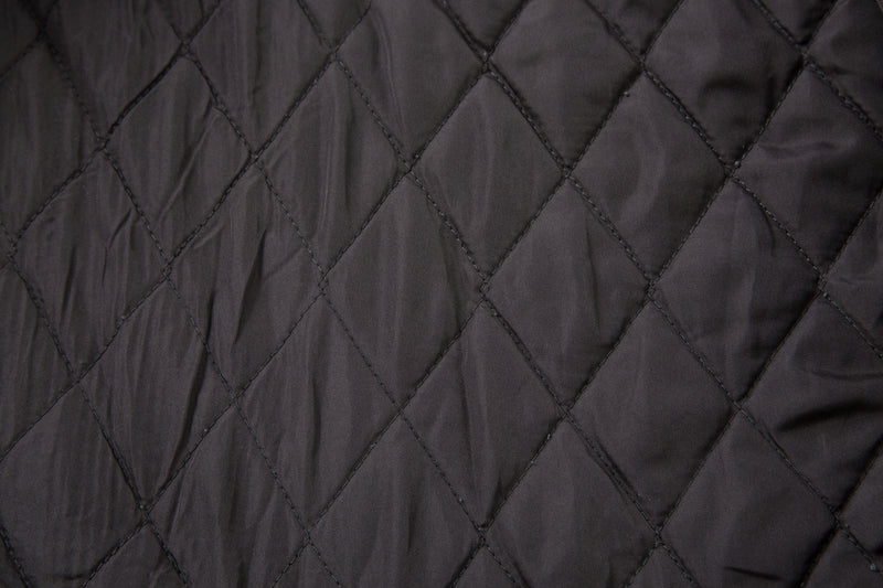 Corduroy Padded Jacket with Faux Fur Hood – Oversized Washed Winter Coat