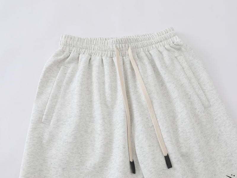 Pantalon de survêtement à jambes larges avec graphisme croix gothique – Jogger droit en molleton