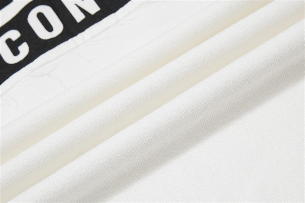 Men's Long-Sleeve Polo Shirt with Embroidered Music Badge & Union Jack Crest