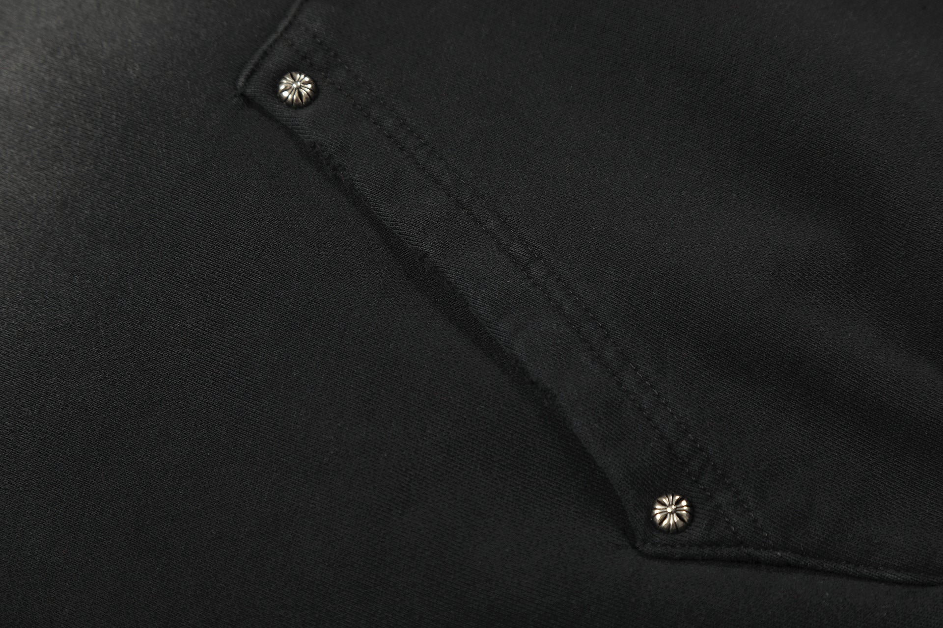 Zip-Hoodie Number 23 mit Karomuster-Applikqué und Stickerei – Gewaschener Streetwear-Look