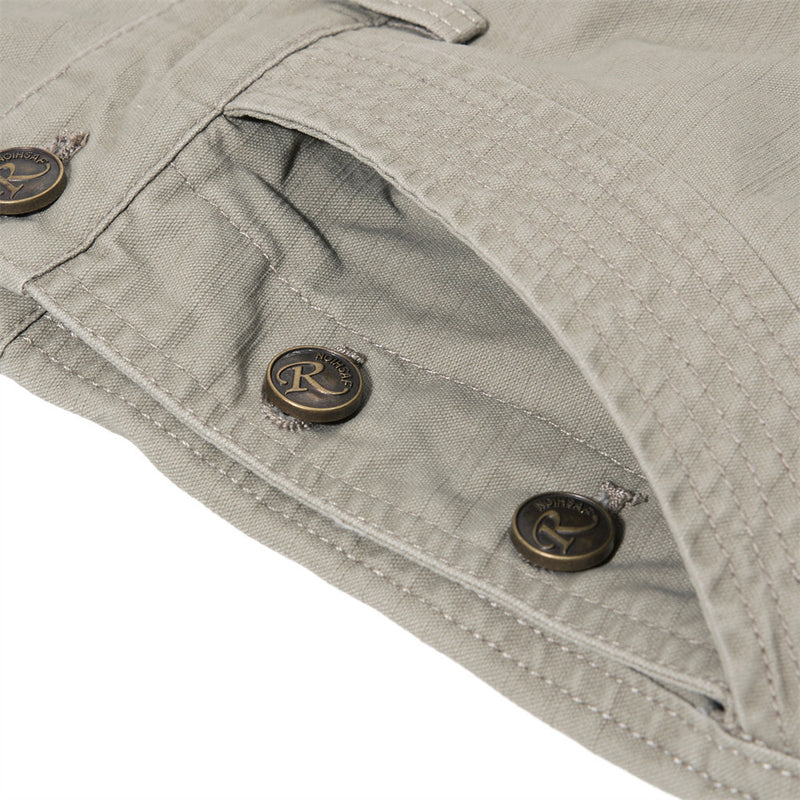 One-Shoulder Bib Overalls – Wide-Leg Cargo Pants with Zip Pockets & Pintuck