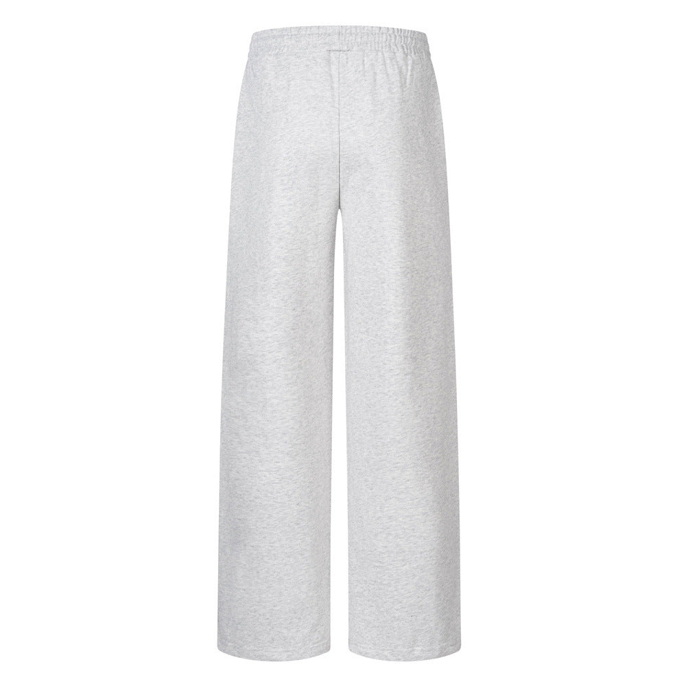 Wide-Leg Sweatpants with Cross Print – Relaxed Fit Streetwear Pants
