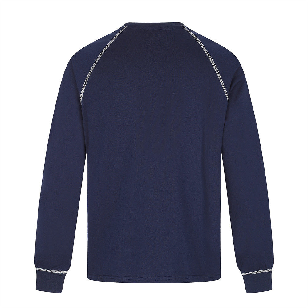 Men's Long Sleeve Tee Shirts – Number 23 Mesh Graphic Raglan Top