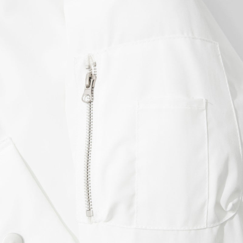 Diagonal Zip Hooded Bomber Jacket with Faux Fur Trim – Oversized Winter Puffer