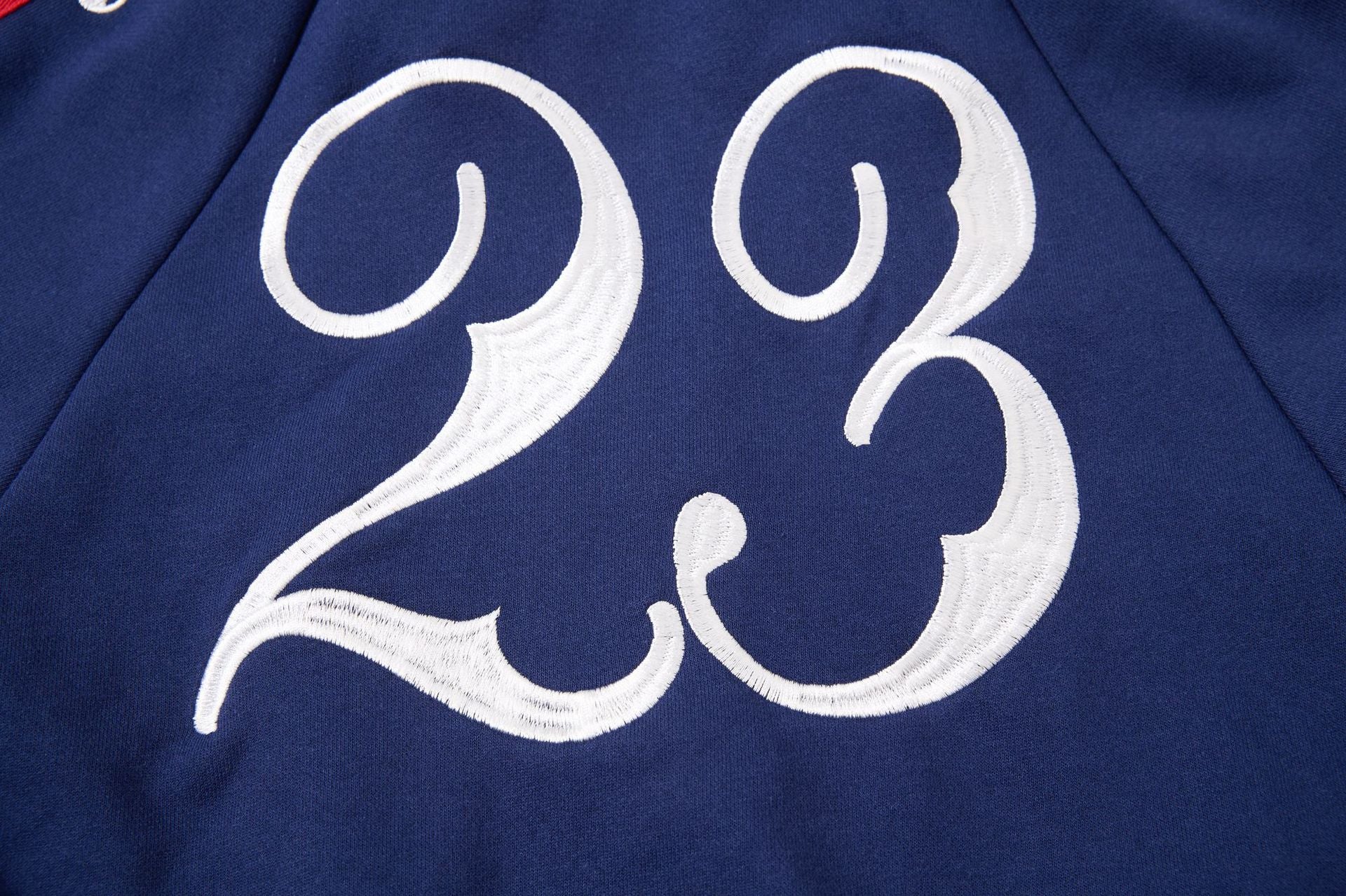 Track Jacket Stand Collar Full-Zip with Script & Music Note Graphics