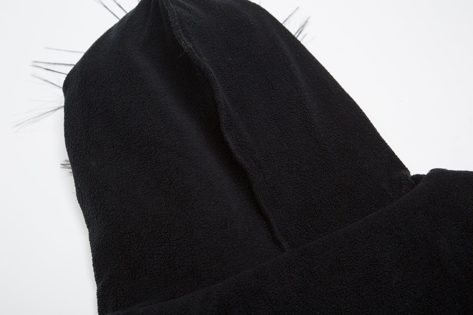 Blouson bomber à capuche et col en fourrure – Manteau d’hiver doublé polaire