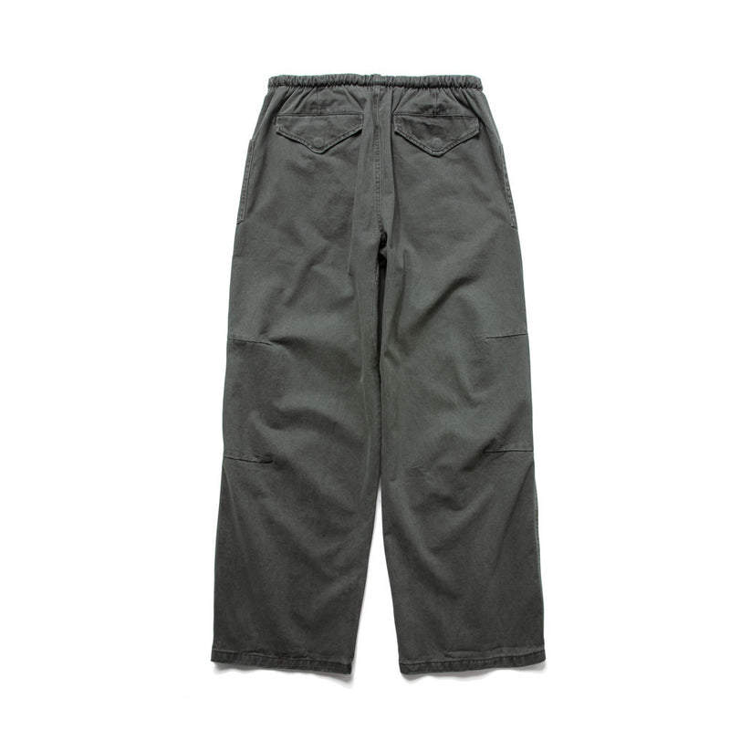 Baggy Wide-Leg Cargo Pants for Men – Vintage Workwear Style with Elastic Waist