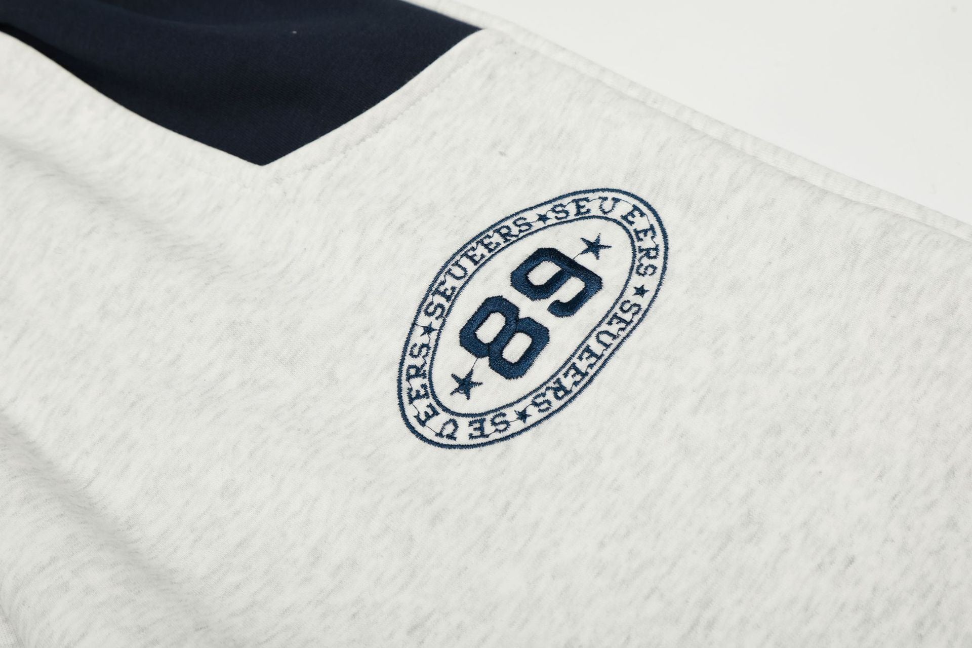 Wide-Leg Colorblock Sweatpants with Varsity 89 Badge