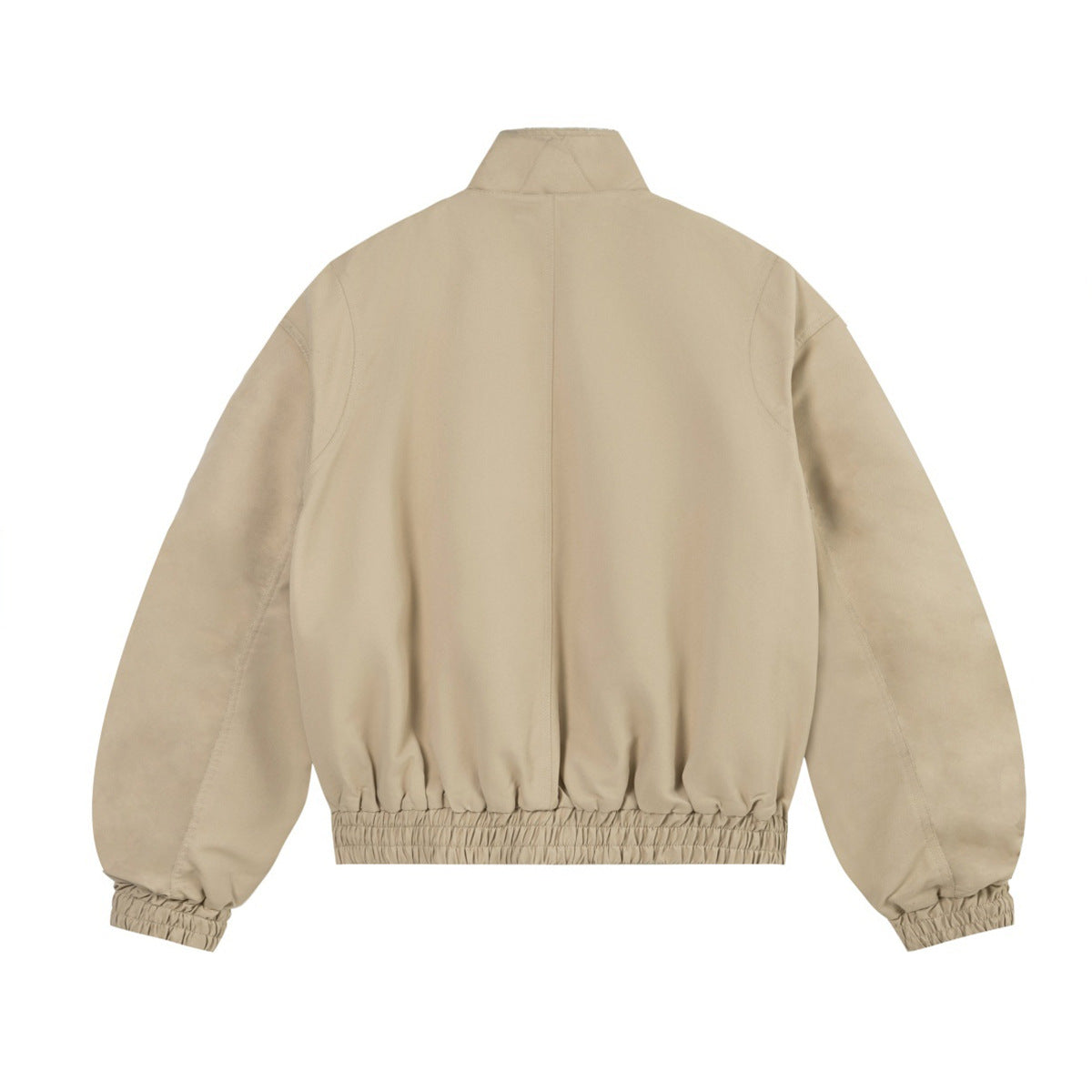 Cazadora bomber extragrande con forro de sherpa – Abrigo acolchado de invierno