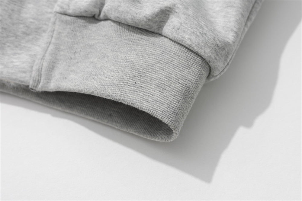 Men's Double-Breasted Stand-Collar Fleece-Lined Jacket